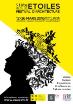 affiche festival d'architecture val de Marne 2016