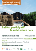 afficheHabitatparticipatifBoisCAUECorreze