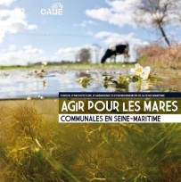 couverture de l'ouvrage sur les mares par le CAUE 76