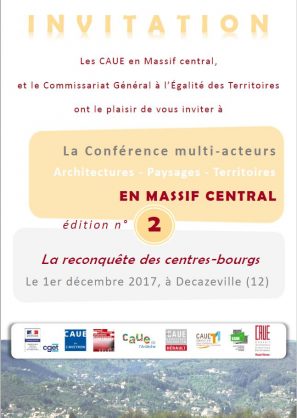 affiche_caue_massif-Central_conference_01122017