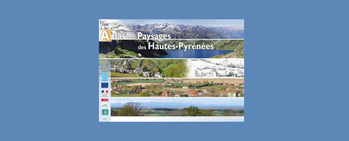 couverture atlas des paysages CAUE des Hautes-Pyrénées