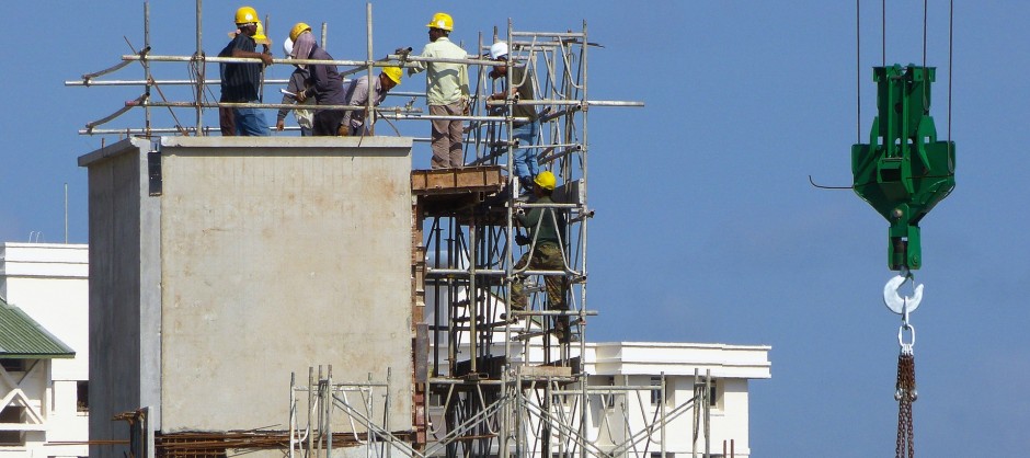 chantier de construction