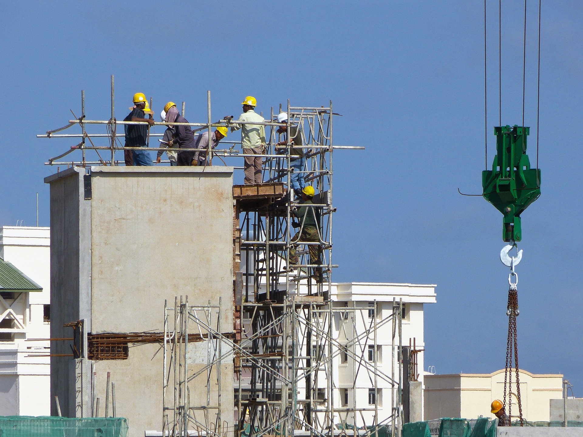 chantier de construction