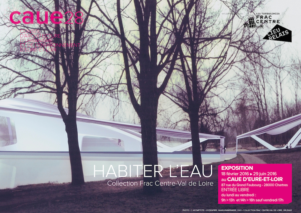 affiche expo habiter l'eau caue28