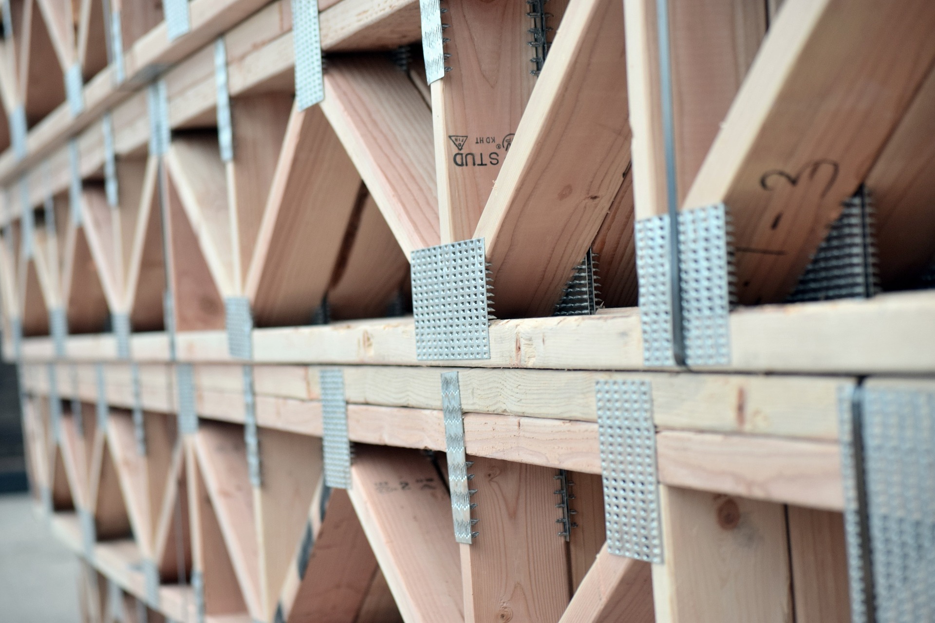 fermes de plancher en bois